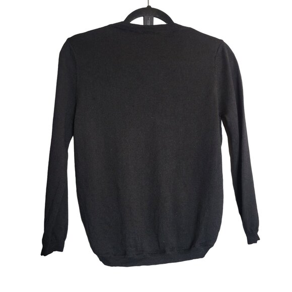 Zero + Marie Cornejo Merino Wool Dark Academia Goth Twee Nerd Cardigan - Picture 2 of 9